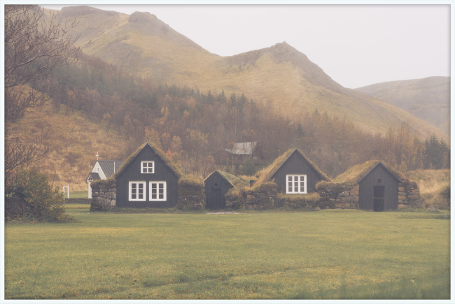 Icelandic Turf Houses