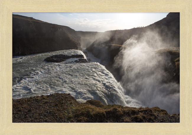 Golden Hour at the Golden Falls