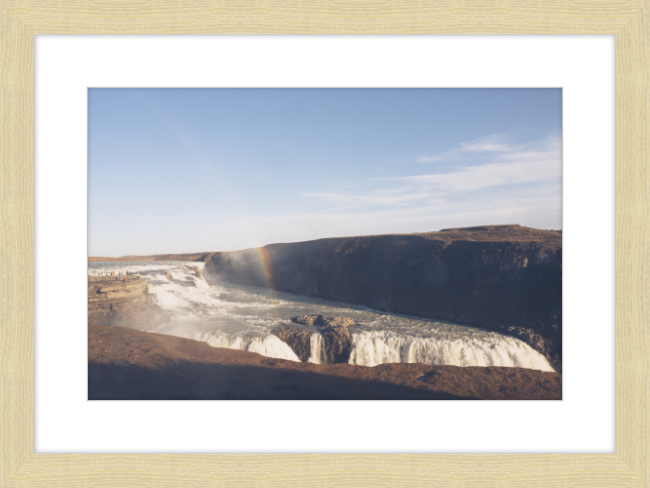 Rainbow over Gulfoss