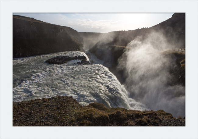 Golden Hour at the Golden Falls